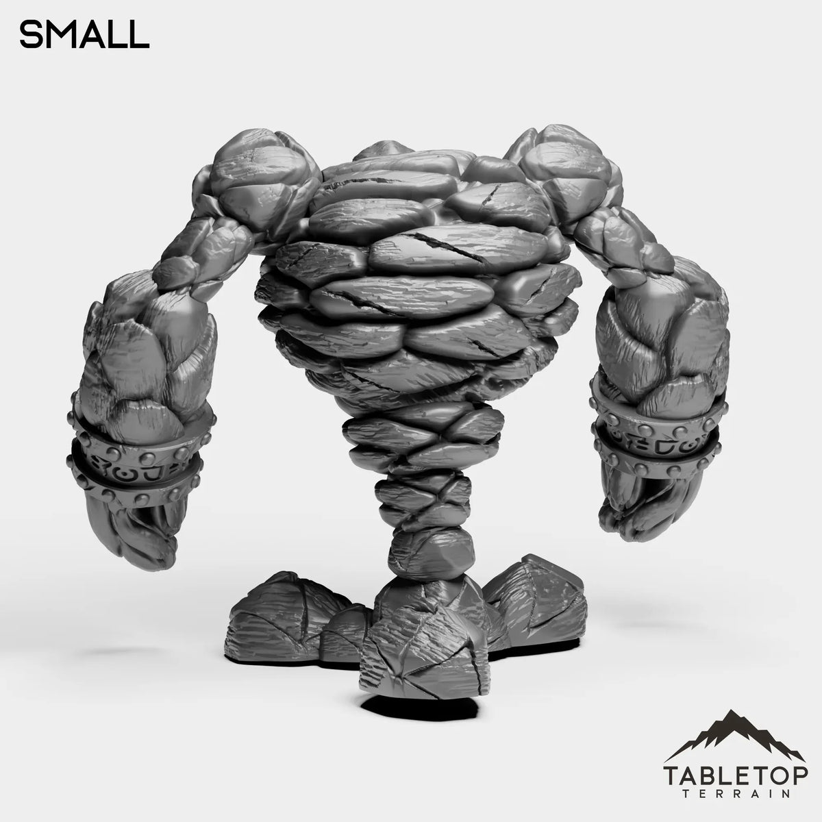 Tabletop Terrain Miniature Earth Elemental Boss