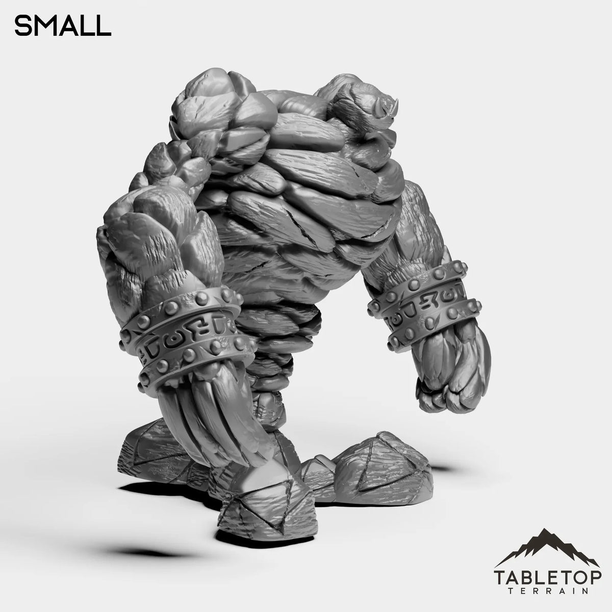 Tabletop Terrain Miniature Earth Elemental Boss