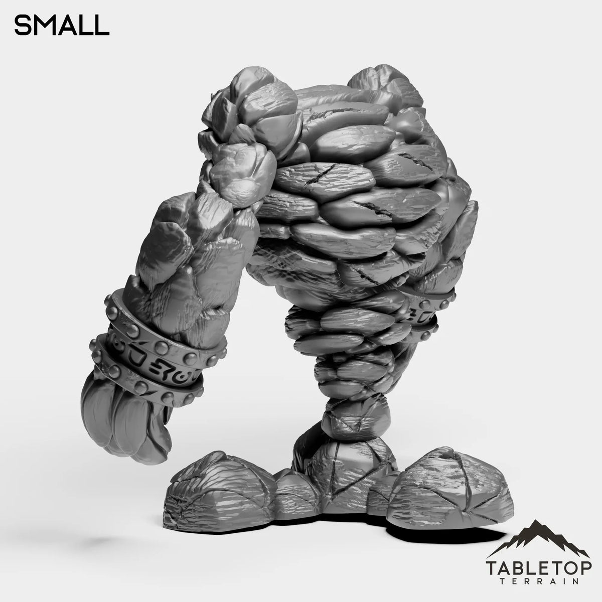Tabletop Terrain Miniature Earth Elemental Boss