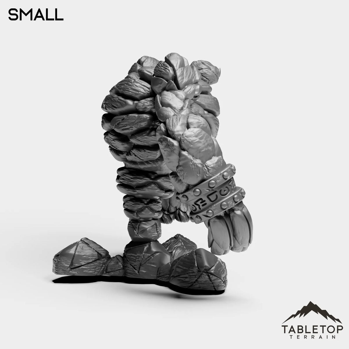 Tabletop Terrain Miniature Earth Elemental Boss