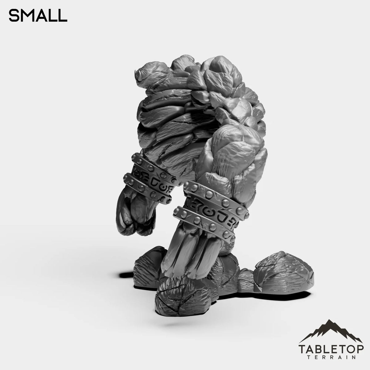 Tabletop Terrain Miniature Earth Elemental Boss