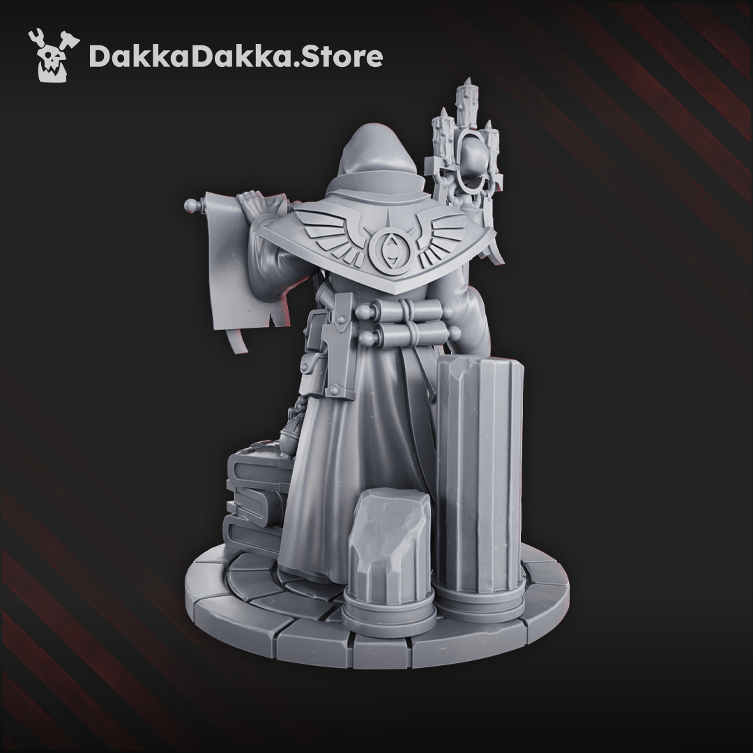 Tabletop Terrain Miniature Ecclesiastical Envoy