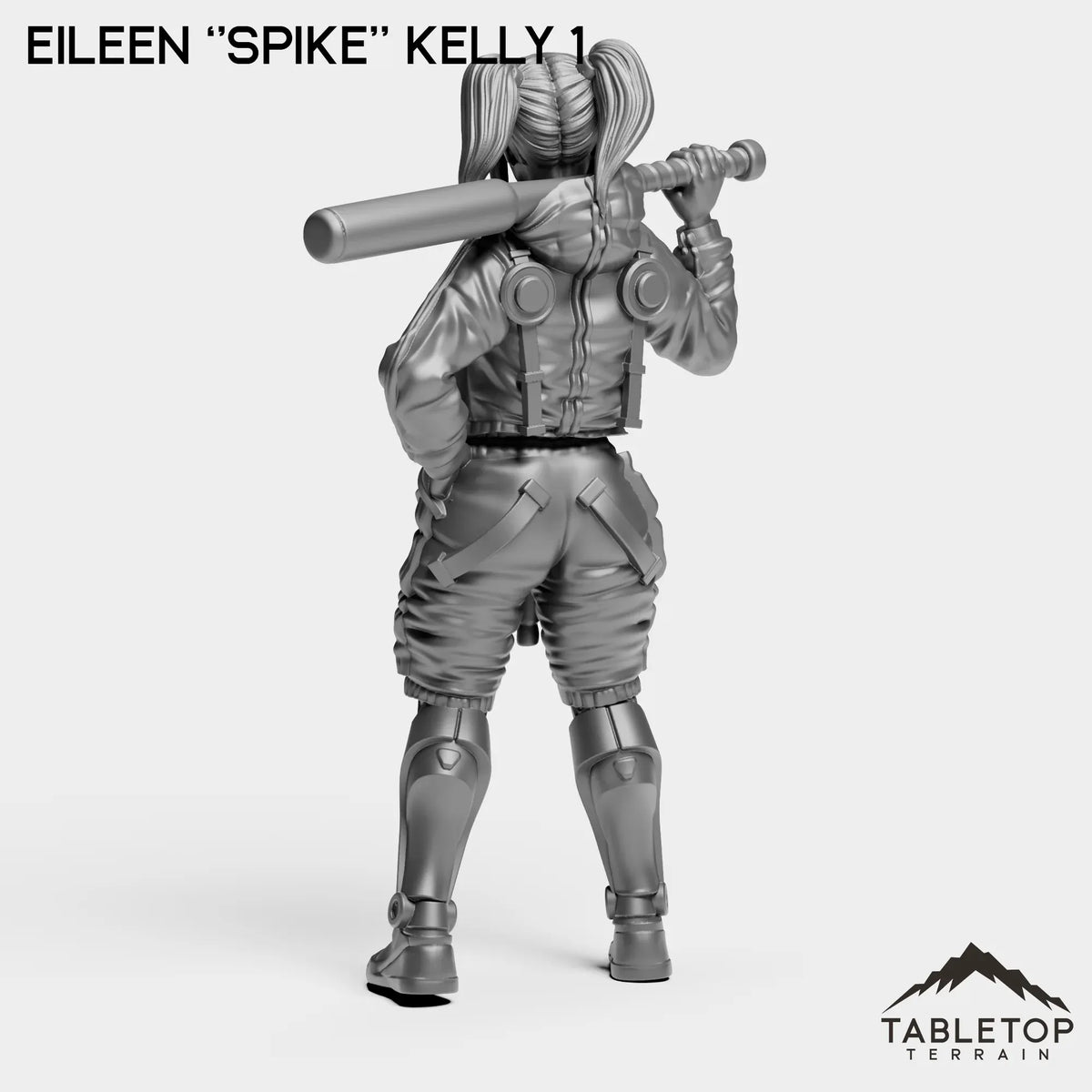 Tabletop Terrain Miniature Eileen ''Spike'' Kelly