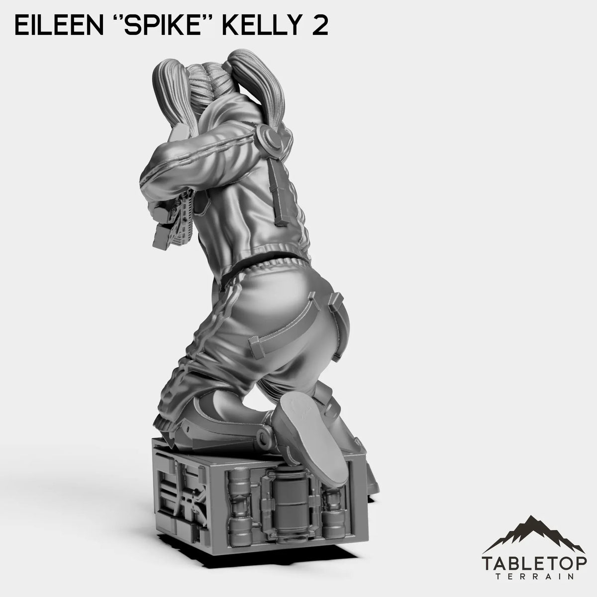 Tabletop Terrain Miniature Eileen ''Spike'' Kelly