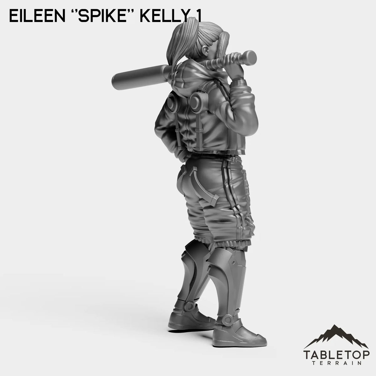Tabletop Terrain Miniature Eileen ''Spike'' Kelly