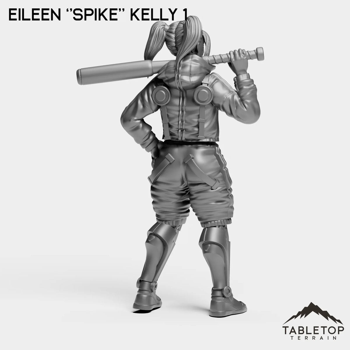 Tabletop Terrain Miniature Eileen ''Spike'' Kelly