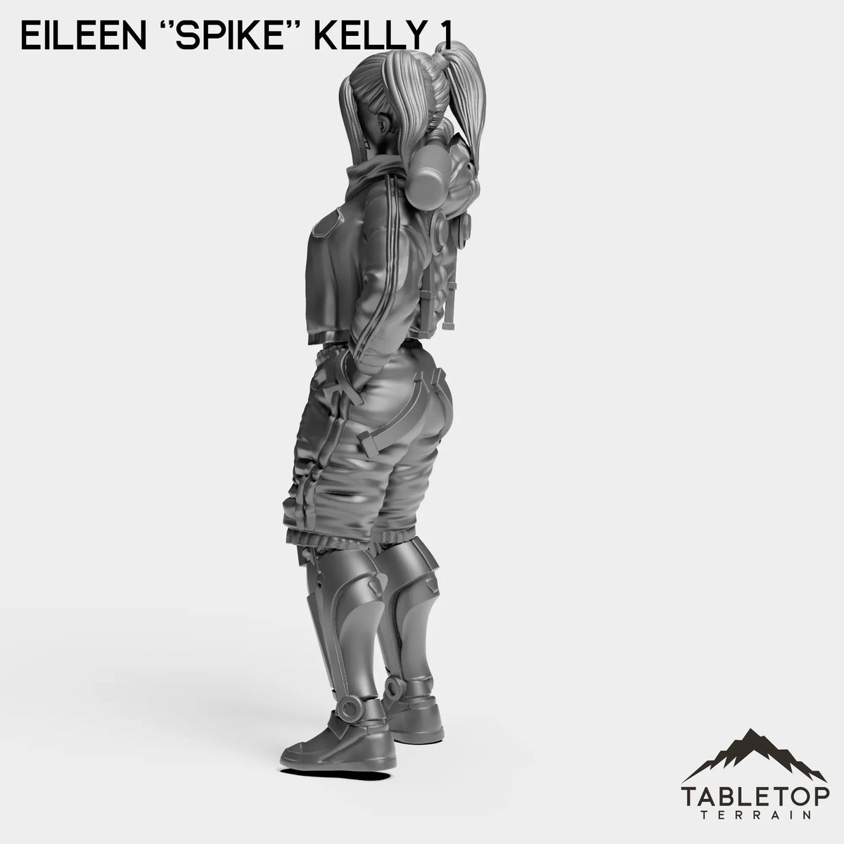 Tabletop Terrain Miniature Eileen ''Spike'' Kelly
