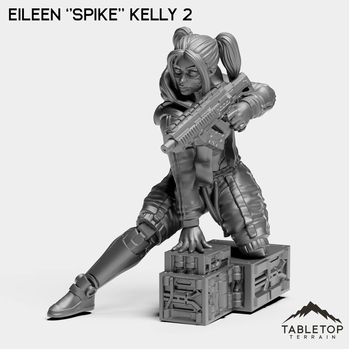 Tabletop Terrain Miniature Eileen ''Spike'' Kelly 2 Eileen ''Spike'' Kelly