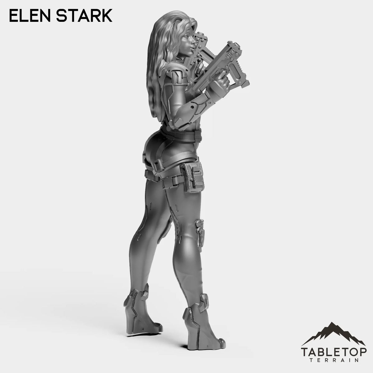 Tabletop Terrain Miniature Elen Stark - Bomber Girls