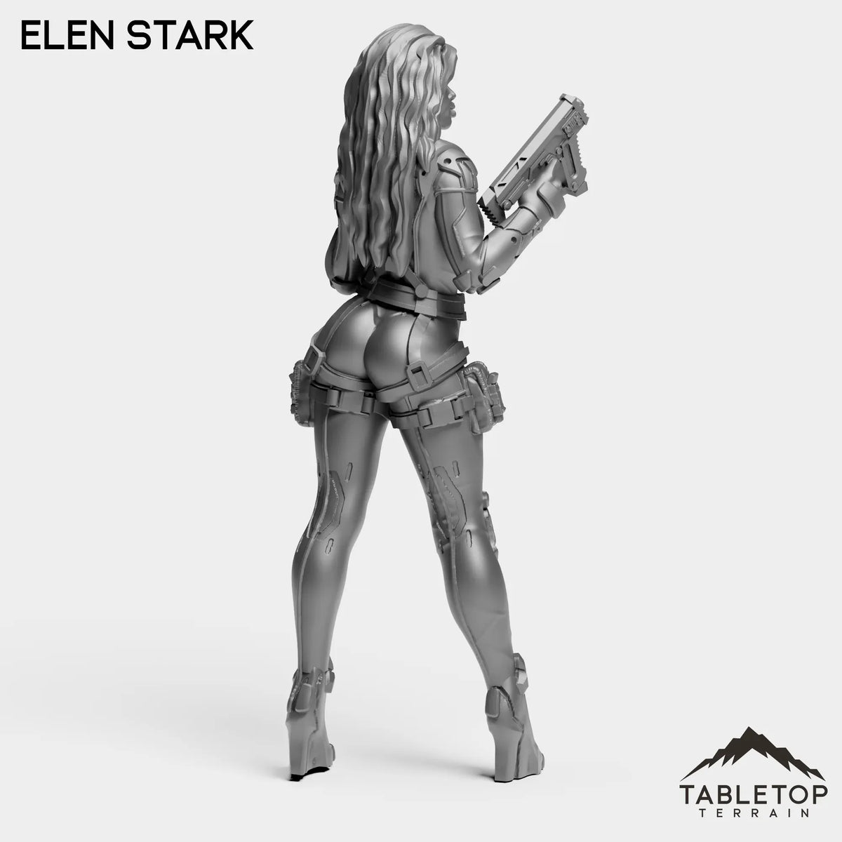 Tabletop Terrain Miniature Elen Stark - Bomber Girls