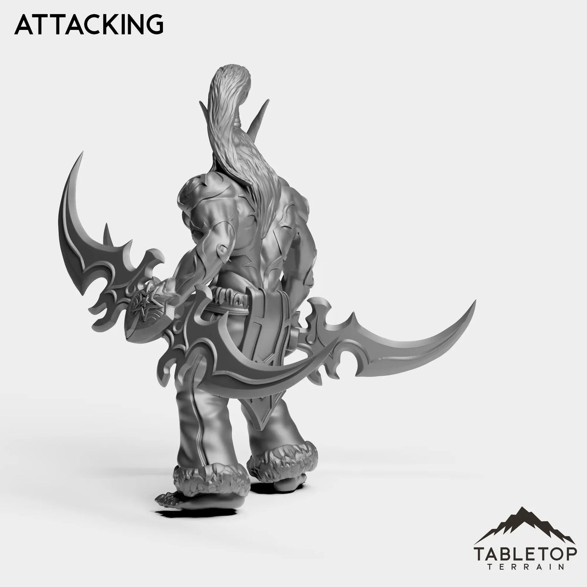 Tabletop Terrain Miniature Elf Demon Hunter
