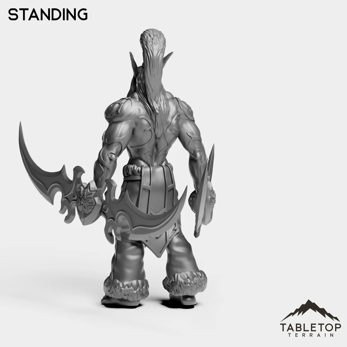 Tabletop Terrain Miniature Elf Demon Hunter