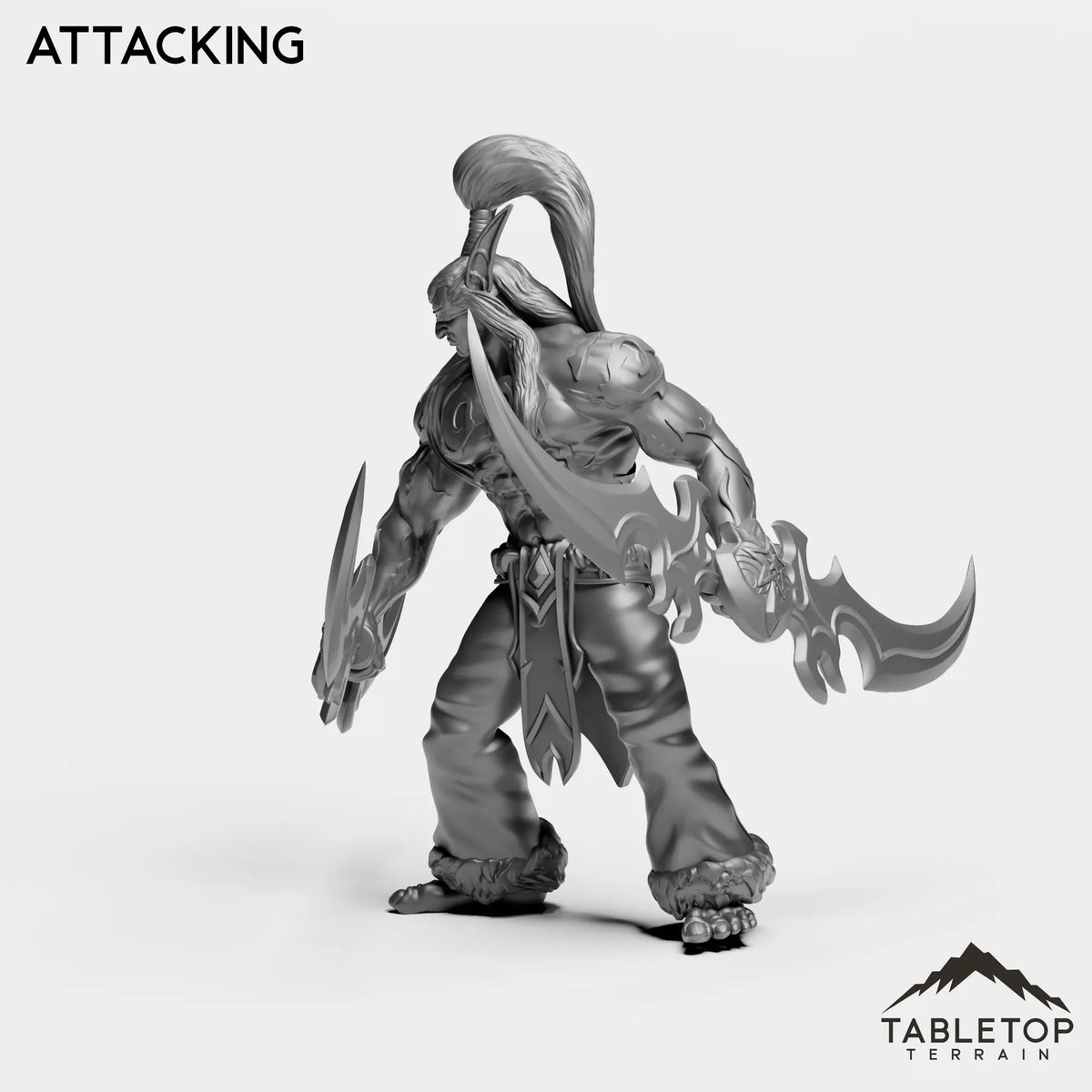 Tabletop Terrain Miniature Elf Demon Hunter