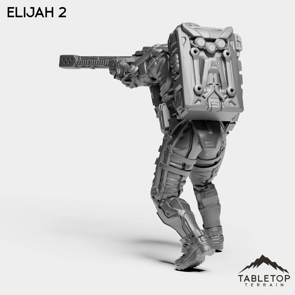 Tabletop Terrain Miniature Elijah - Black Stone Commandos