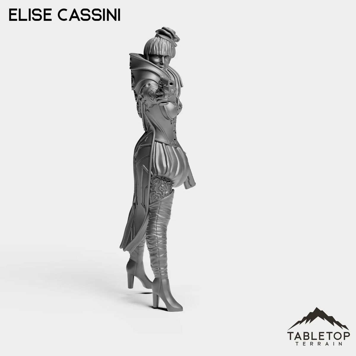 Tabletop Terrain Miniature Elise Cassini - Division Ex