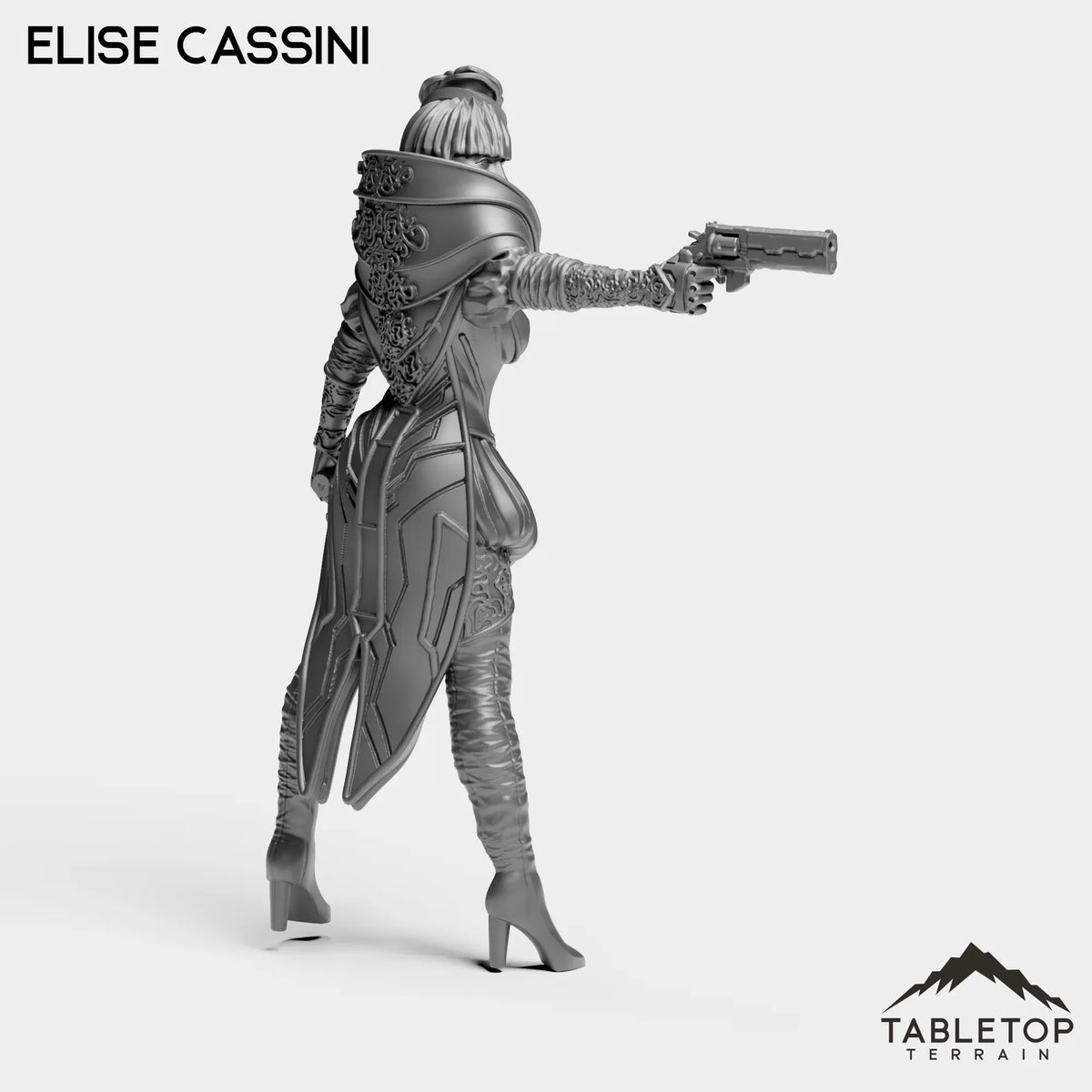 Tabletop Terrain Miniature Elise Cassini - Division Ex