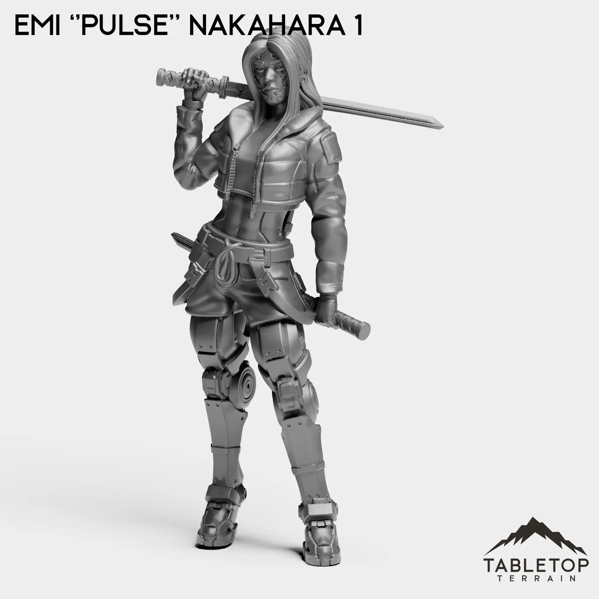 Tabletop Terrain Miniature Emi ''Pulse'' Nakahara 1 Emi ''Pulse'' Nakahara