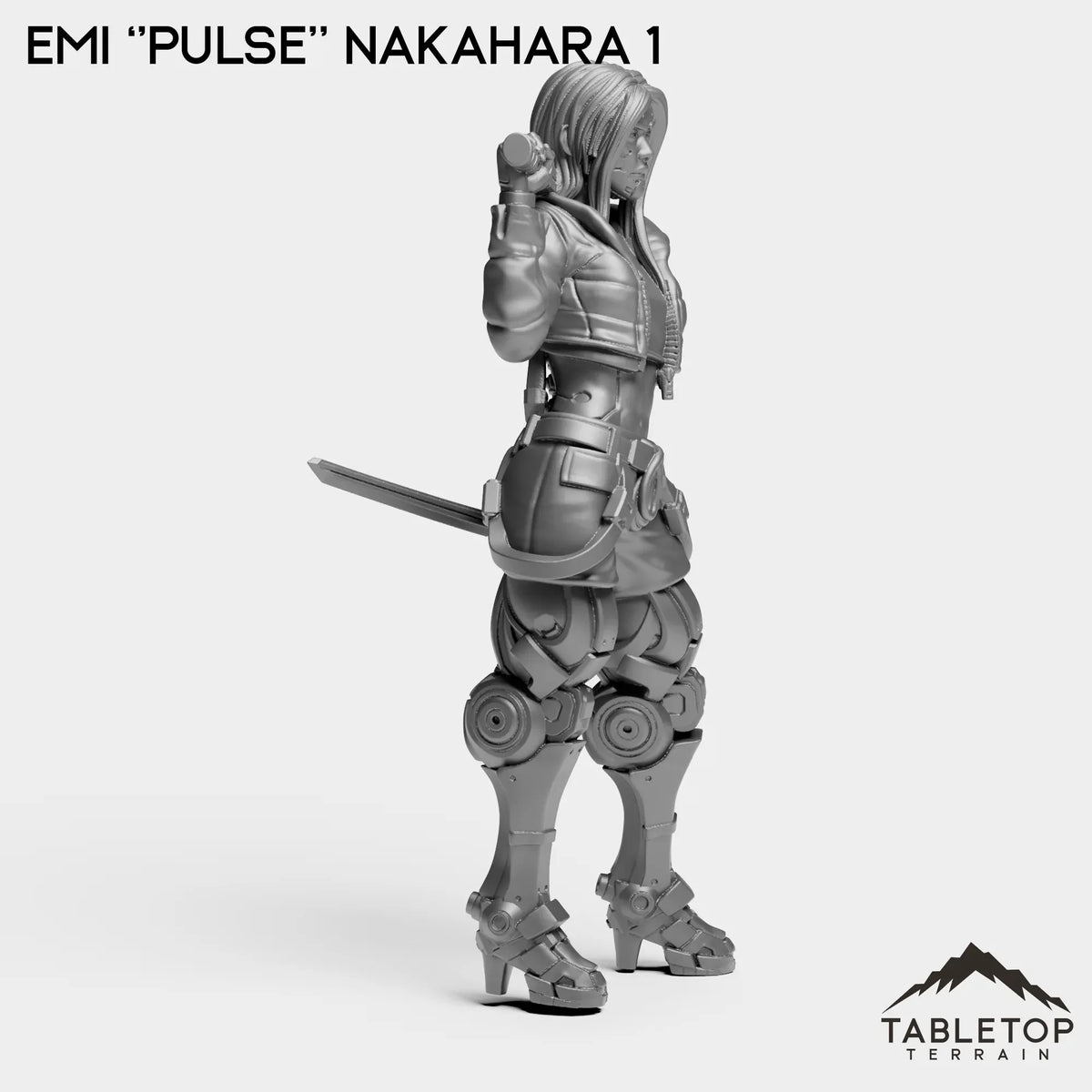 Tabletop Terrain Miniature Emi ''Pulse'' Nakahara