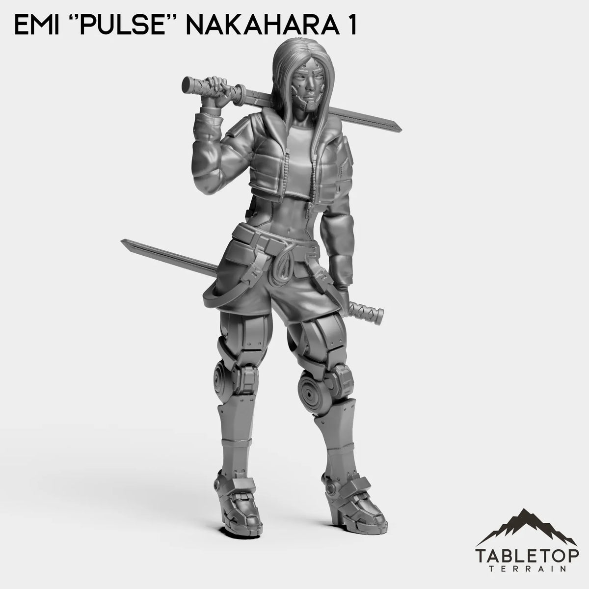 Tabletop Terrain Miniature Emi ''Pulse'' Nakahara