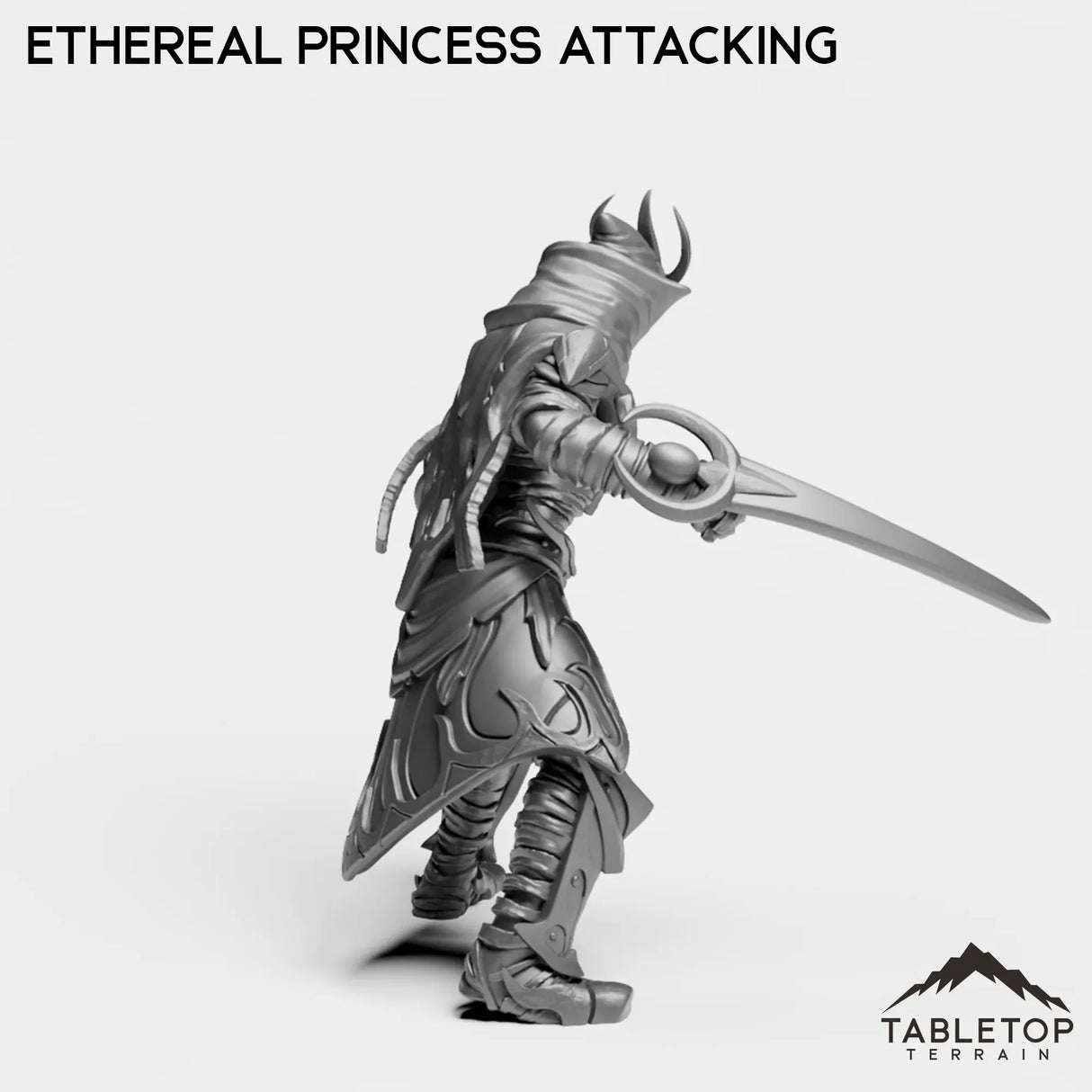 Tabletop Terrain Miniature Ethereal Princess