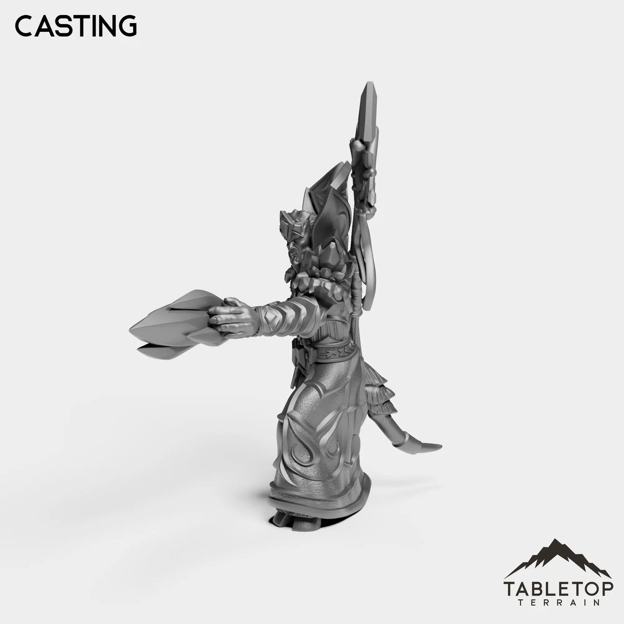 Tabletop Terrain Miniature Exiled Mage