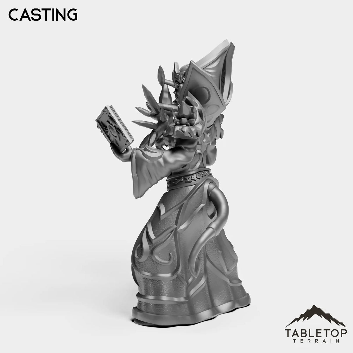 Tabletop Terrain Miniature Exiled Mage Female