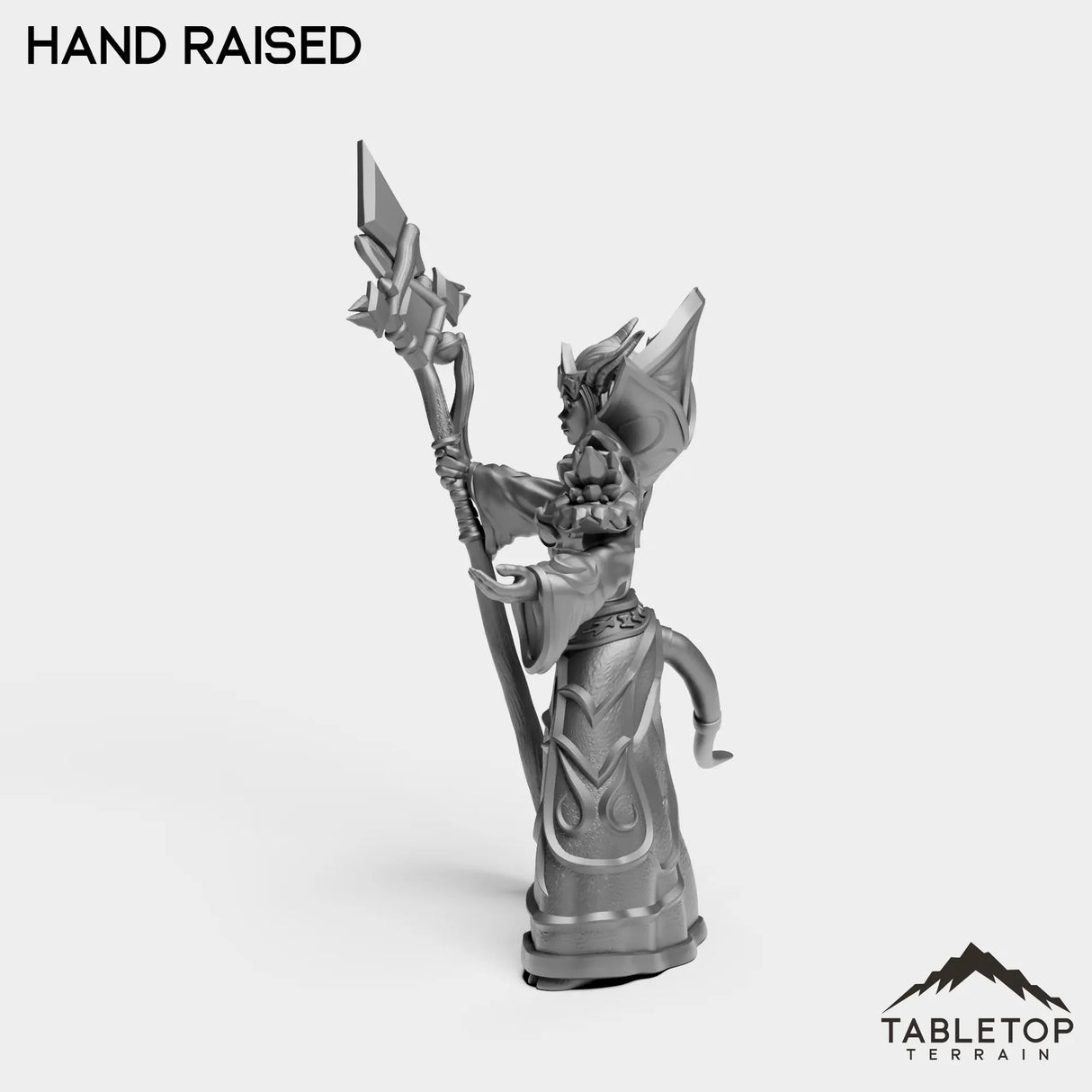 Tabletop Terrain Miniature Exiled Mage Female