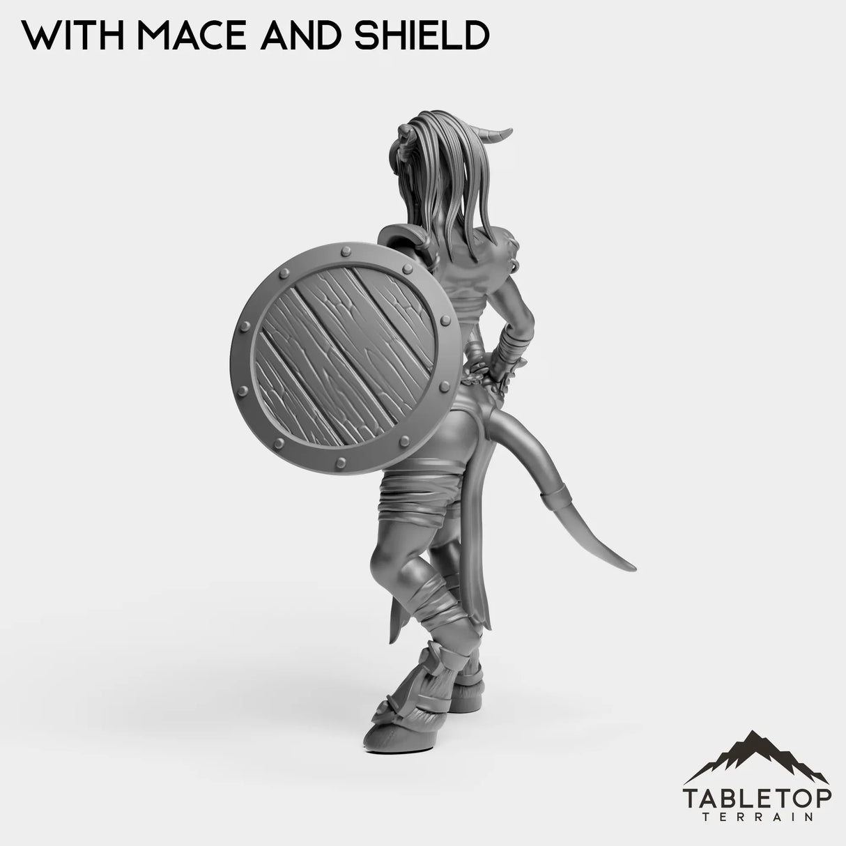 Tabletop Terrain Miniature Exiled Shaman Female