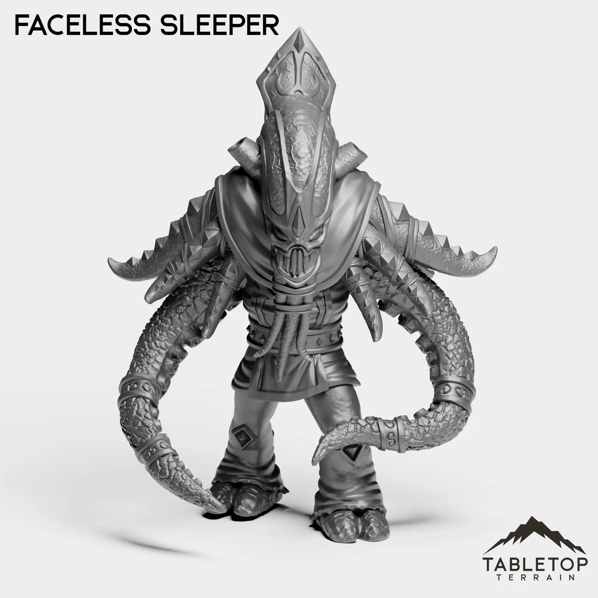 Tabletop Terrain Miniature Faceless Sleeper