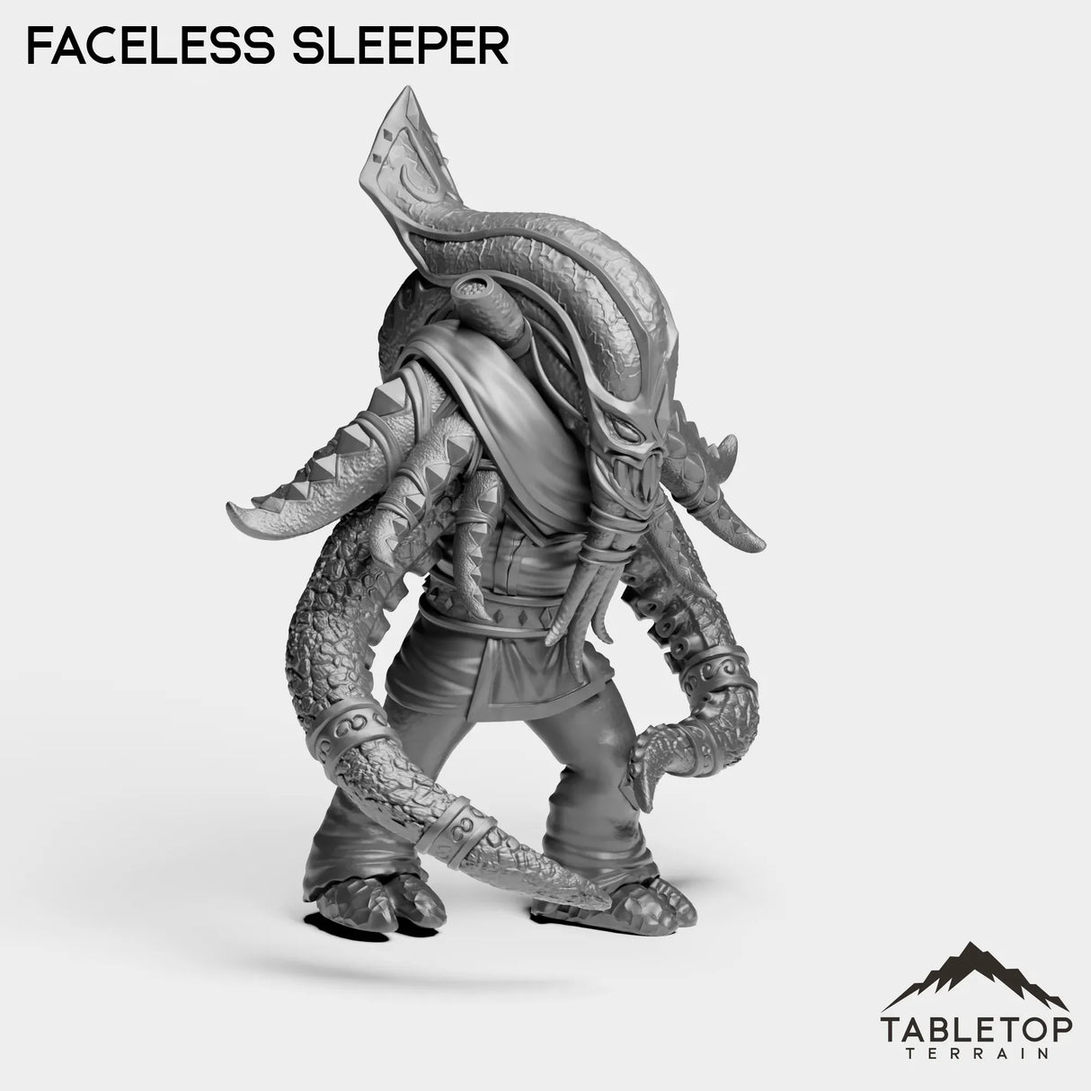 Tabletop Terrain Miniature Faceless Sleeper