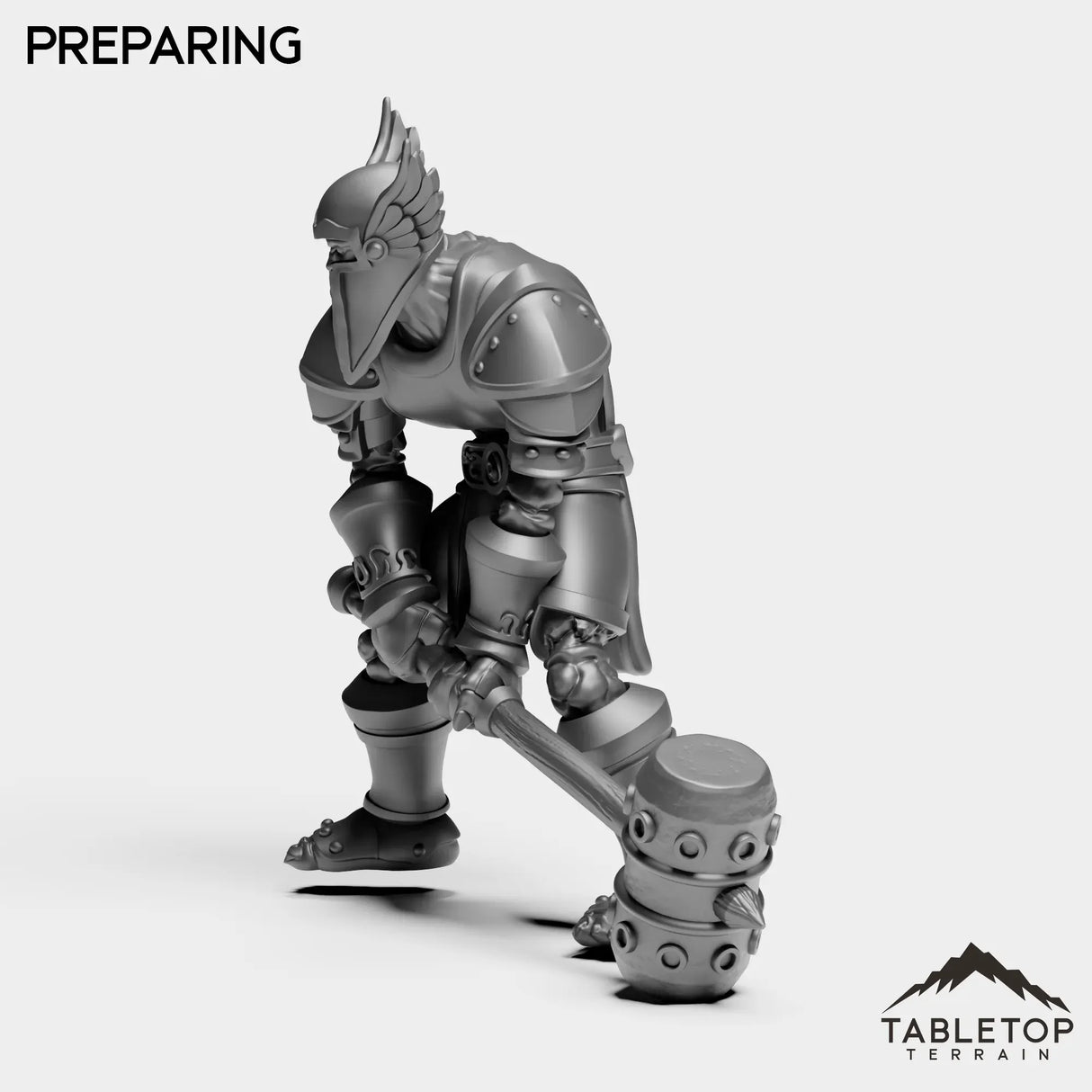 Tabletop Terrain Miniature Fallen Hero
