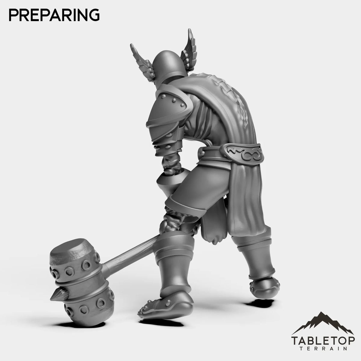Tabletop Terrain Miniature Fallen Hero