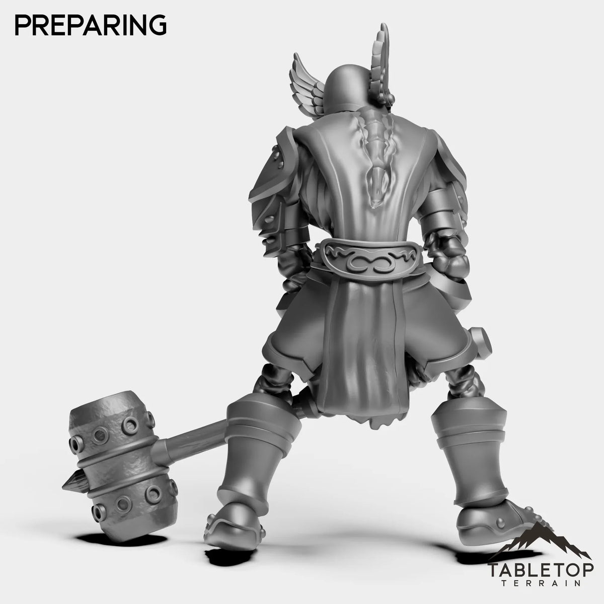 Tabletop Terrain Miniature Fallen Hero