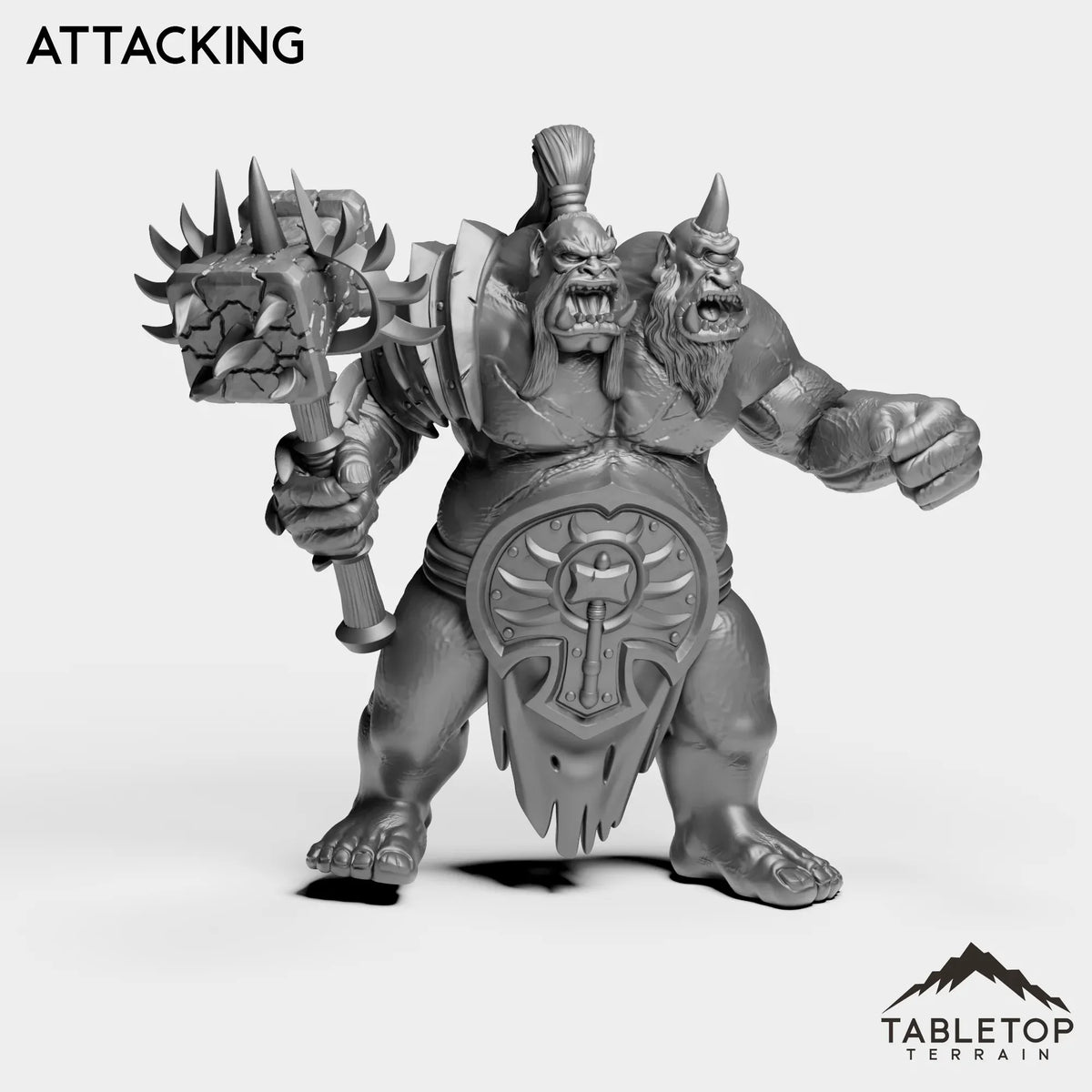 Tabletop Terrain Miniature Fallen Ogre High Mage
