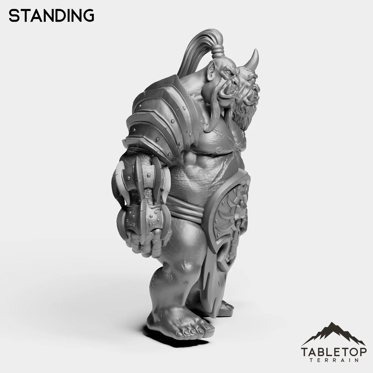 Tabletop Terrain Miniature Fallen Ogre High Mage