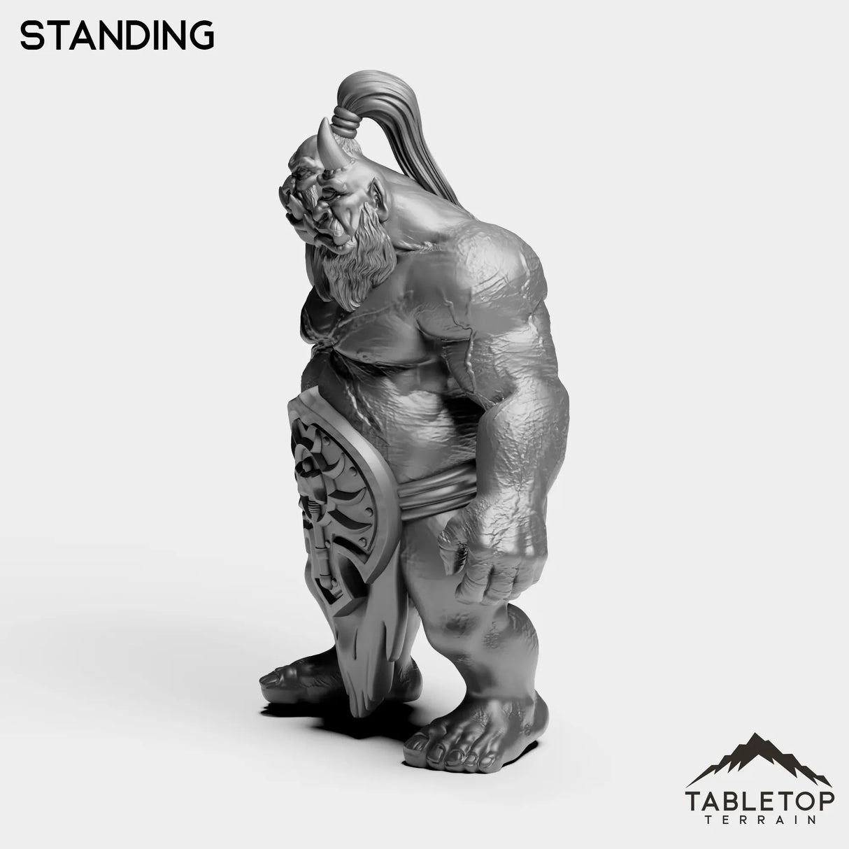 Tabletop Terrain Miniature Fallen Ogre High Mage