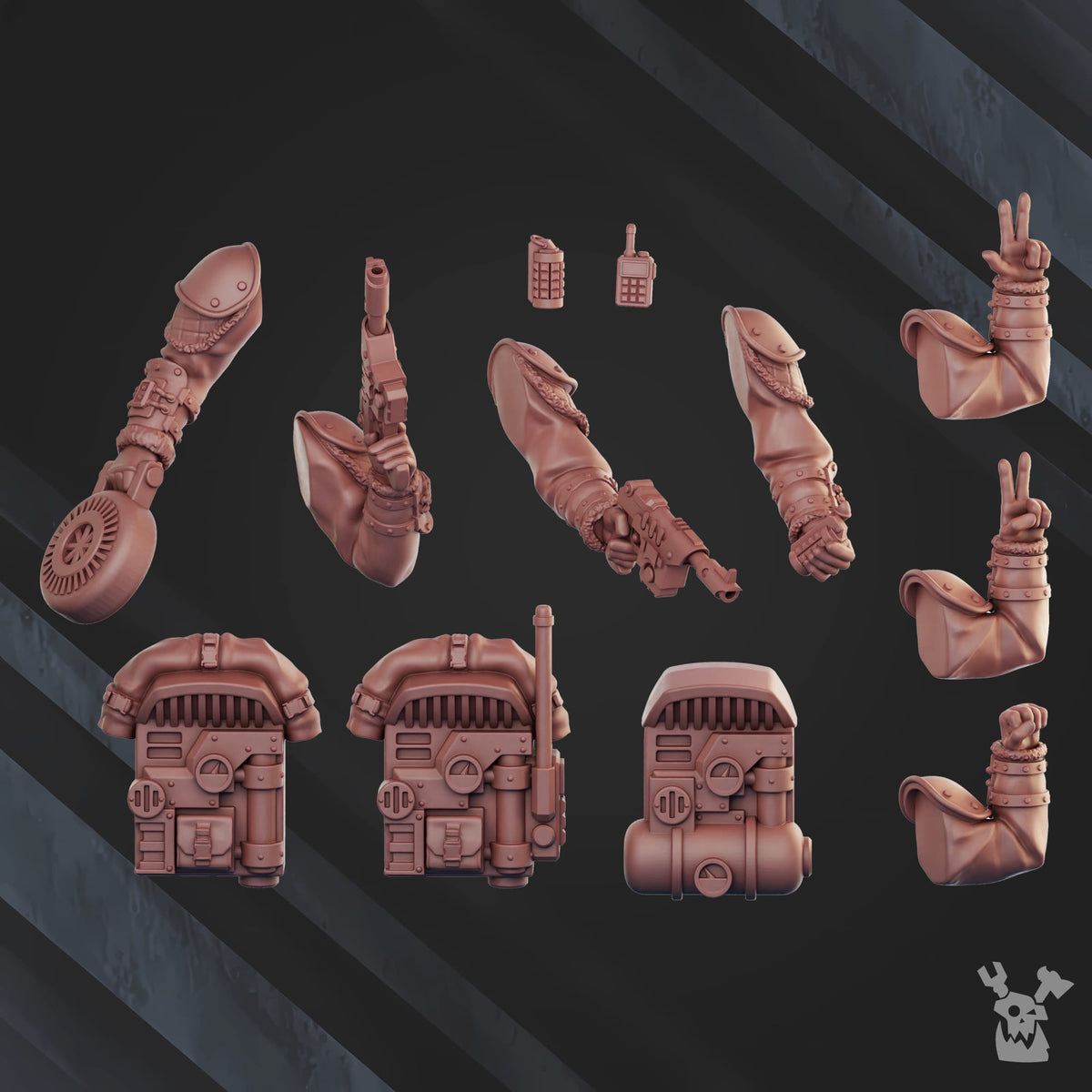 Tabletop Terrain Miniature FD Special Forces (build-kit)