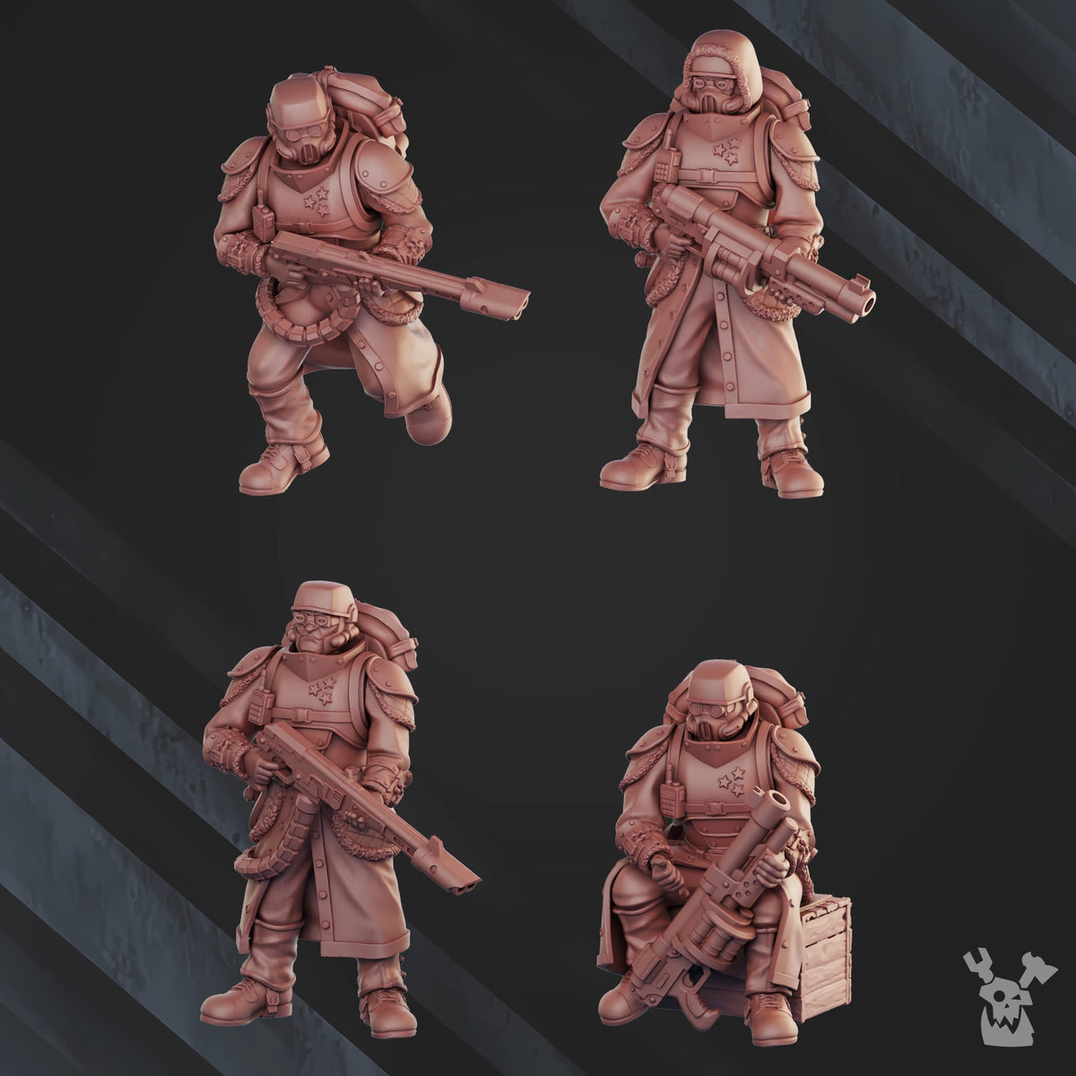 Tabletop Terrain Miniature FD Special Forces Command Squad