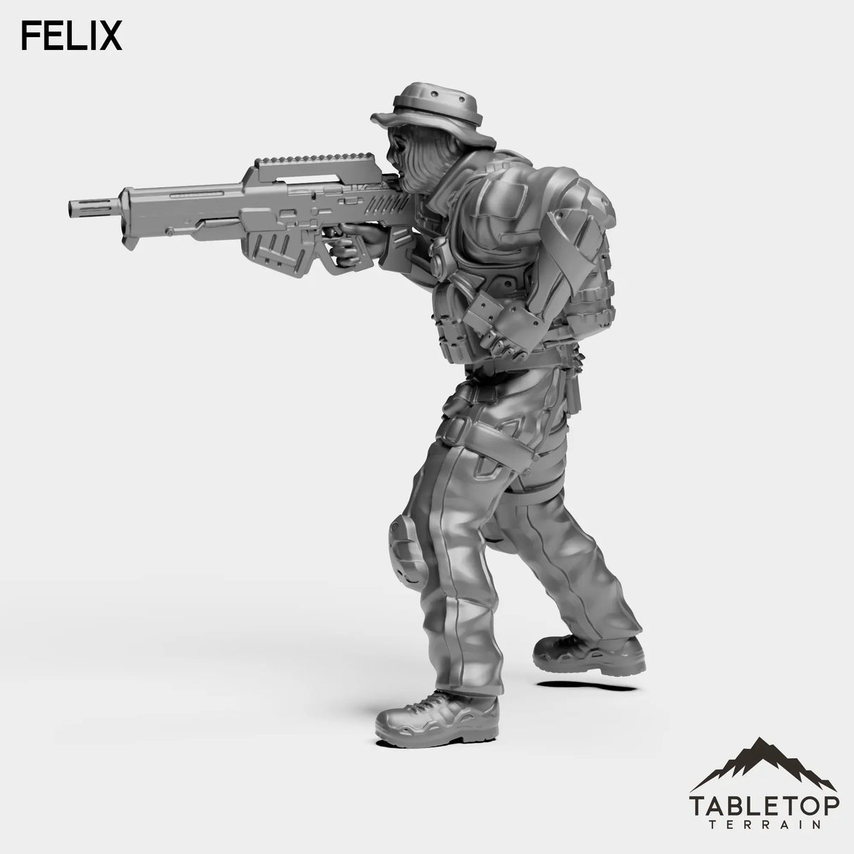 Tabletop Terrain Miniature Felix - ACE Agrupacion De Comandos Especiales