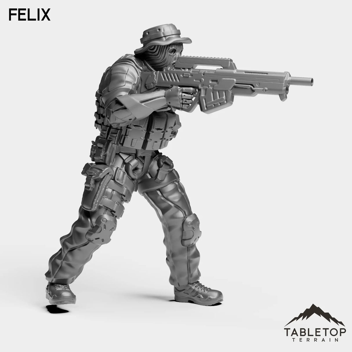 Tabletop Terrain Miniature Felix - ACE Agrupacion De Comandos Especiales