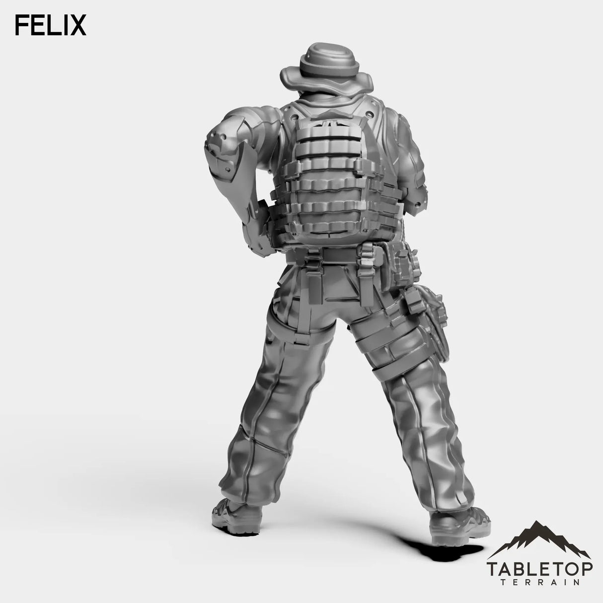 Tabletop Terrain Miniature Felix - ACE Agrupacion De Comandos Especiales