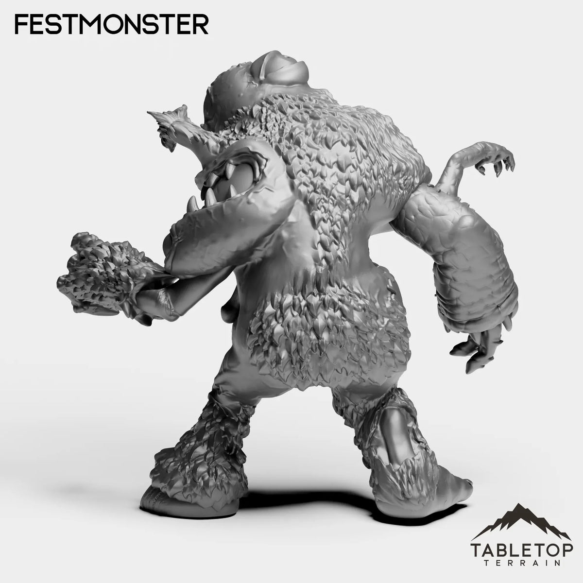 Tabletop Terrain Miniature Fest Monster