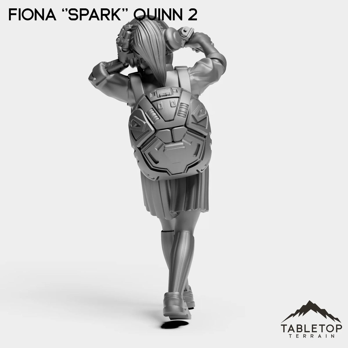 Tabletop Terrain Miniature Fiona ''Spark'' Quinn