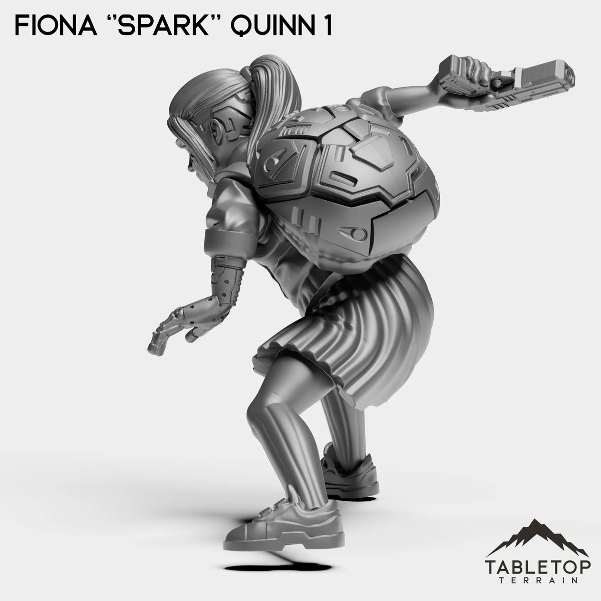 Tabletop Terrain Miniature Fiona ''Spark'' Quinn