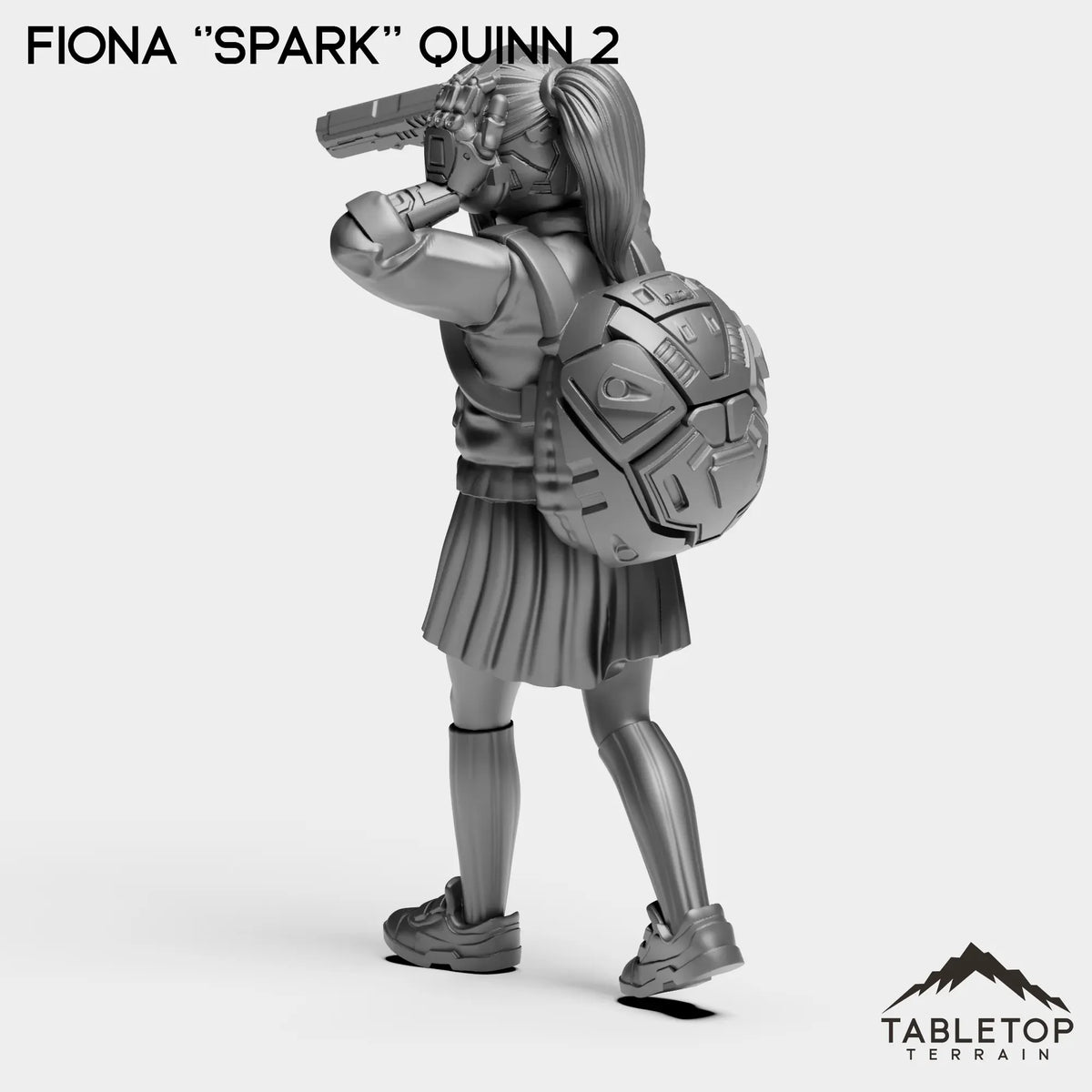 Tabletop Terrain Miniature Fiona ''Spark'' Quinn
