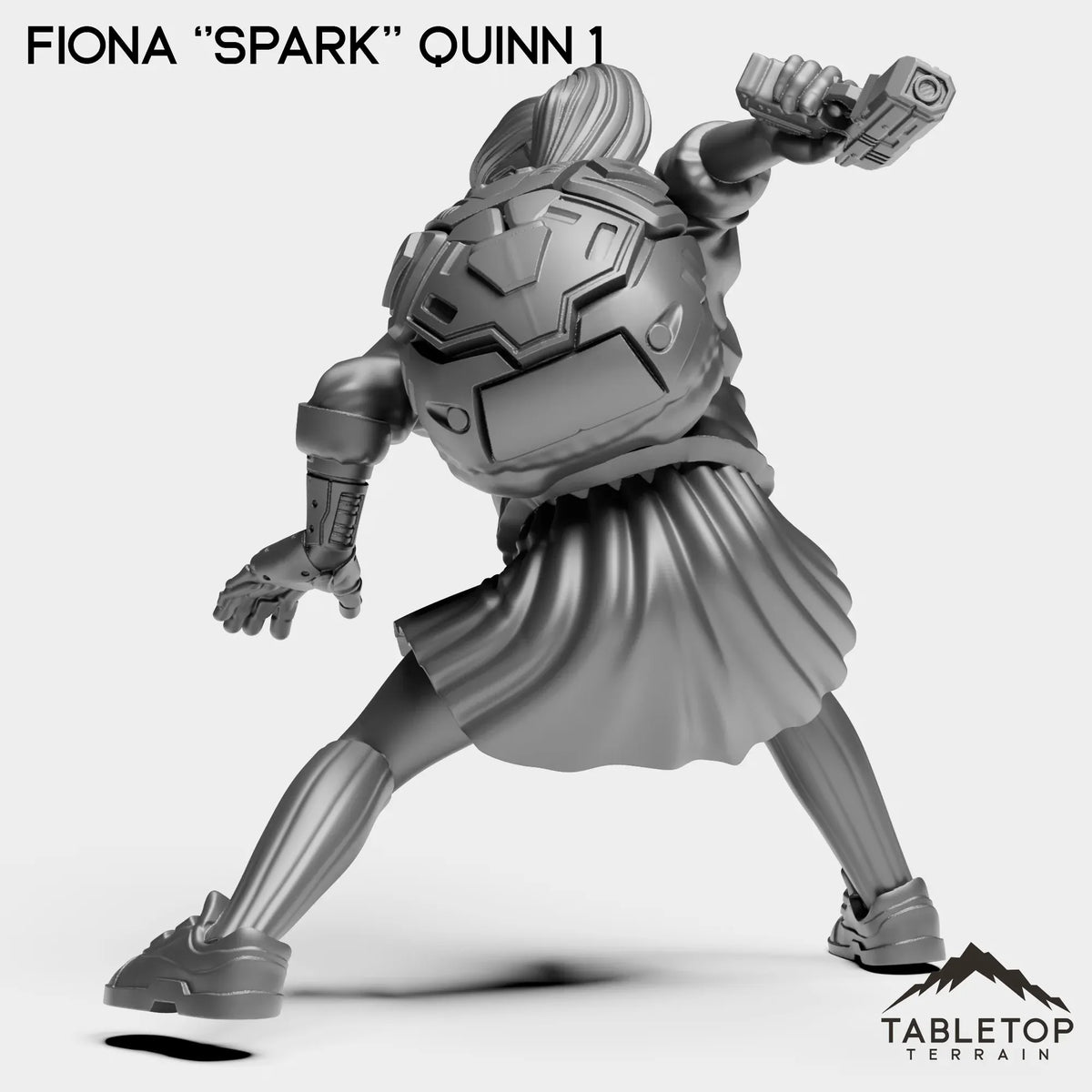 Tabletop Terrain Miniature Fiona ''Spark'' Quinn