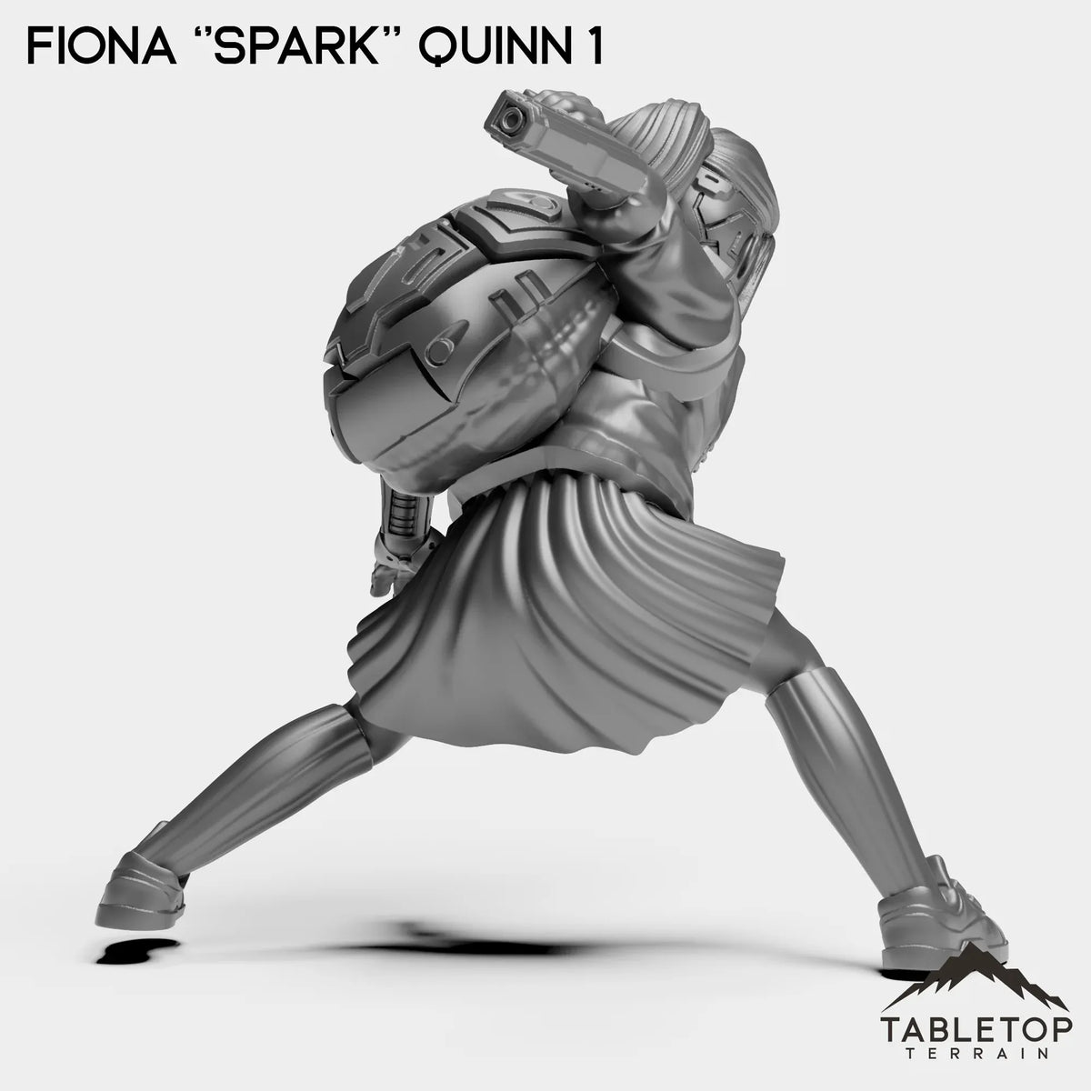 Tabletop Terrain Miniature Fiona ''Spark'' Quinn