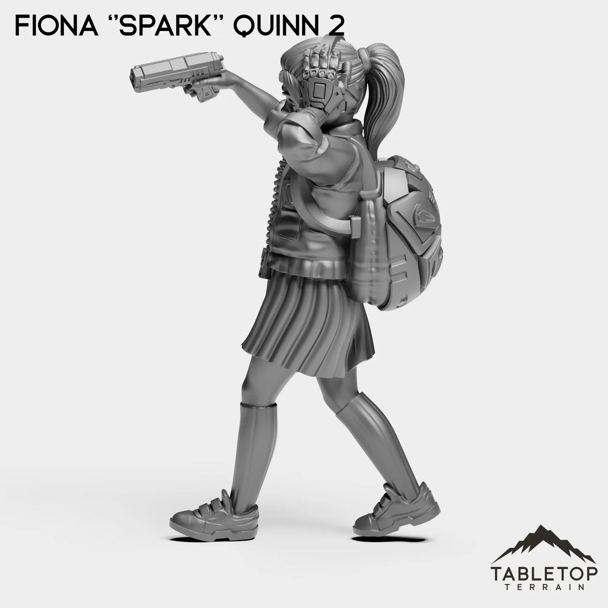 Tabletop Terrain Miniature Fiona ''Spark'' Quinn