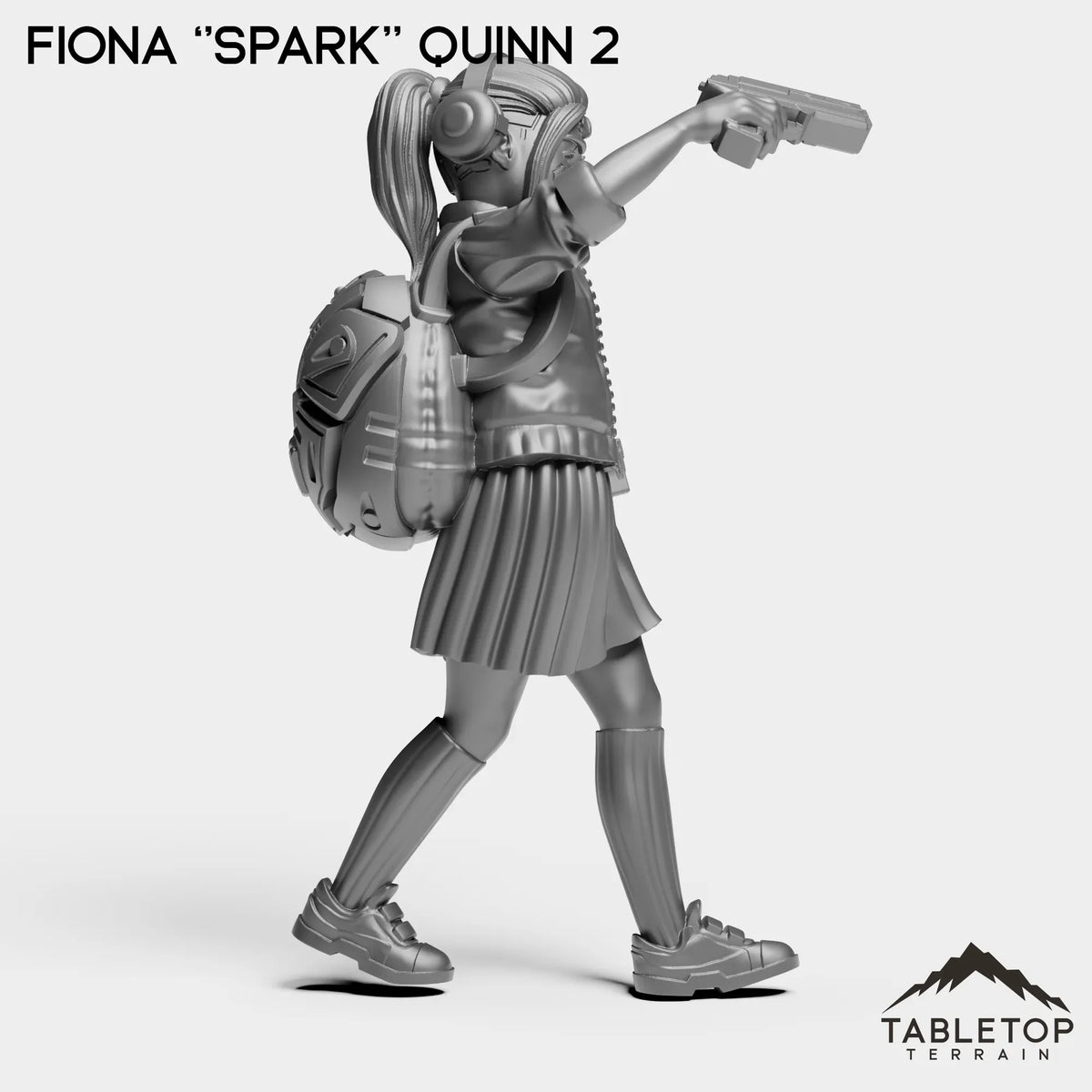 Tabletop Terrain Miniature Fiona ''Spark'' Quinn