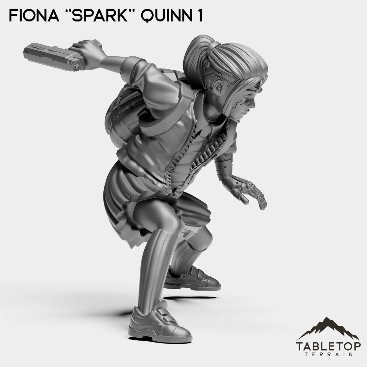 Tabletop Terrain Miniature Fiona ''Spark'' Quinn